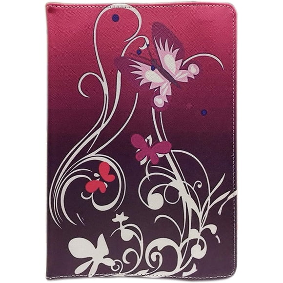 Universal Case for 10" 10.1" inch Tablet, PU Leather Folio Protective Cover with Multi-Angle Stand Feature Case