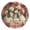 Snowman House, variant on Wobogo Snowman Twins Wall Clock 10in Silent Mechanism Battery Operated Retro Style for Living Room Bedroom and Kitchen Gold Pointer