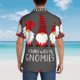 thumbnail image 4 of Balery Chillin with My Gonme Camisas hawaianas de manga corta para hombre, camisas playeras de corte holgado, camisas de vacaciones con botones,3X-Large, 4 of 7