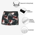 thumbnail image 3 of Kdxio Men's Boxer Briefs with Watercolor Floral Print - Comfortable and Breathable Underwear for Everyday Wear, 3 of 5