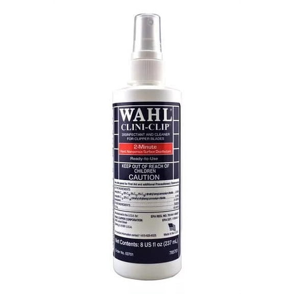 Desinfectante Wahl® Clini Clip Spray Limpiador De Cuchillas Wahl Aceite