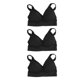thumbnail image 5 of Sujetador deportivo de malla sujetador deportivo femenino con función de soporte a la moda 3 uds cómodos para gimnasio ANGGREK Otros, 5 of 8