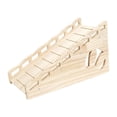 thumbnail image 4 of Nido de madera para escondite de conejos, cama para animales pequeños, jaula decorativa para casa de conejos escalera de montaña, 4 of 7
