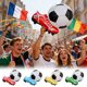 thumbnail image 1 of Decoración de globos de papel aluminio con balón de fútbol y tacos – globos grandes con temática de fútbol para fiesta de cumpleaños, evento deportivo, celebración del equipo y accesorios fotográficos, 1 of 6