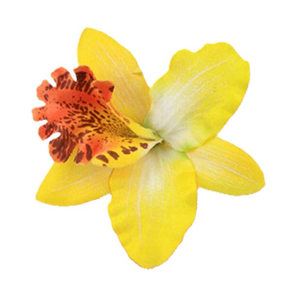 CAIROYAR Pinza para el pelo con orquídea tailandesa de Hawái