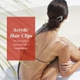 thumbnail image 4 of LAICAIW 2 Pcs Épingles à Cheveux en Forme de U, Baguettes à Cheveux Rétro en Alliage, Fourchettes à Cheveux en Forme de U pour Femmes Filles, 4 of 7