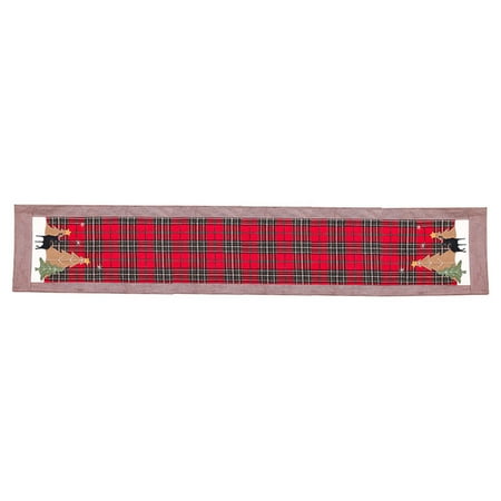 

Scandinavian Style Christmas Knitted Table Runner Wide Range of Applications for Festival Decoration Table Cover