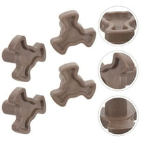 IBASETOY 4Pcs Microwave Turntable Coupler Plastic Tray Shafts Compatible with Multiple Oven Brands