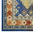 Atzi Distressed Southwestern Diamond Floral 8x10 Area Rug in ...