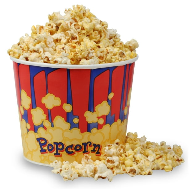 25 Movie Theater Popcorn Bucket 85 oz by Great Northern Popcorn