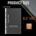 thumbnail image 2 of Legal Size Heavy Duty Clear Sheet Protectors, 2 of 7