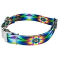 thumbnail image 3 of Country Brook Petz® Premium Tie Dye Flowers Dog Collar, Medium, 3 of 5