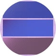 thumbnail image 1 of Ahgly Company Machine Washable Indoor Round Transitional Purple Amethyst Purple Area Rugs, 4' Round, 1 of 7