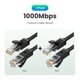 thumbnail image 1 of Cable Ethernet UGREEN Cat6 Gigabit de alta velocidad 1000Mbps Cable de Internet RJ45 Cable LAN de red blindado para PC PS5 PS4 PS3 Xbox Tan Jianjun unisex, 1 of 2