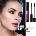 thumbnail image 2 of 1+2 Mascara Double Effect Volume Adjusting Mascara Two-In-One Lengthening, Thickening, Curling, Big Eyes Mascara Makeup, 2 of 7