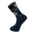 thumbnail image 4 of Soft Cotton Crew Dress Socks for Men Argyle Patterned 4 Pairs Size 10-13, 4 of 10