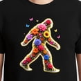 thumbnail image 3 of Floral Bigfoot Shirt T-Shirt – Sasquatch Graphic Adventure – Women’s Outdoor Wear, 3 of 6