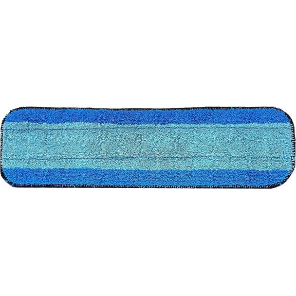 EVERSPROUT Ninja Mop Replacement Microfiber Pad | 1 Reusable Washable Pad Attachment 17” Inch | Perfect for Dry Dusting or Wet Cleaning | Refill Velcros on Bottom of Most Mops