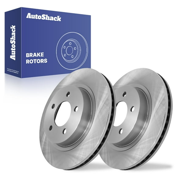 AutoShack Front Vented Brake Rotors 2-PC Set Replacement for 1998-2004 Chrysler 300M 1998-2004 Dodge Intrepid 1998-2004 Chrysler Concorde 11.69" (297 mm)