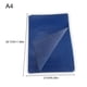 thumbnail image 4 of Sidaley Paquete de 100 A4 Papel de transferencia de grafito No es fácil rasgar Arrugas Patrón claro Línea Integridad Herramientas Papeles de colores pinturas A4azul, 4 of 6
