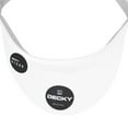 thumbnail image 6 of Decky 3015 High Profile Cotton Visors Hat-White, 6 of 6
