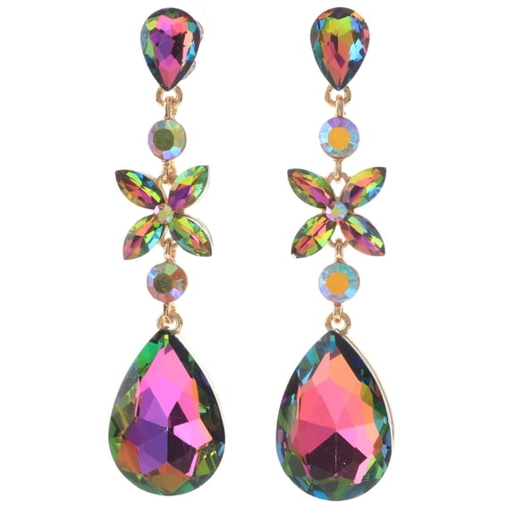Crystal Rhinestone Post Earrings