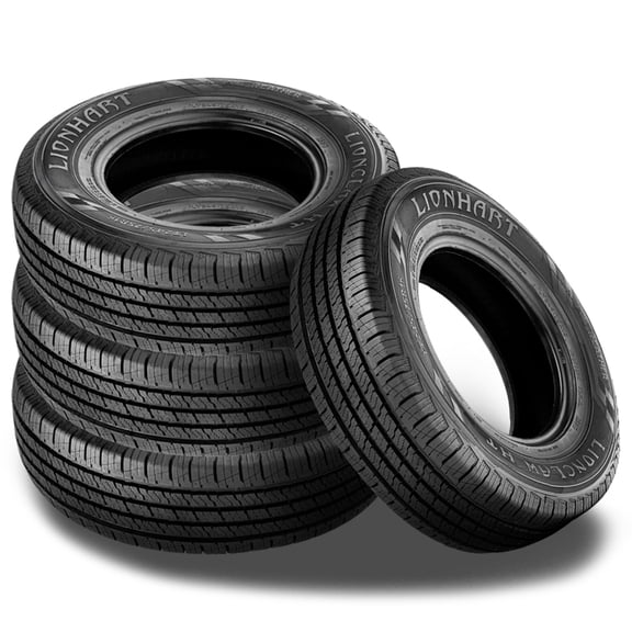 4 LionHart Lionclaw HT 225/60R17 99H Tires, All Season, 500AA, New, 40K MILE LHSTHT1760020 / 225/60/17 / 2256017