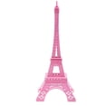 thumbnail image 2 of Figura de bronce de la Torre Eiffel de París. Estatua de la Torre Eiffel para oficina y hogar. Rosa 25cm, 2 of 8