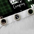 thumbnail image 4 of Feelyou Green Buffalo Curtains Pack of 2 (42x84 Each), Pine Tree Plant Curtains Blackout, 4 of 6