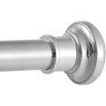 thumbnail image 1 of Tringle à Rideau à Tension, Tringle à Rideau Extérieure Extra Longue 43-131 Pouces Réglable, Tringle à Rideau à Ressort Argentée Épaisse et Robuste de 1,1 Pouce de Diamètre, Tringle de Douche en Acier Inoxydable pour Salle de Bain Sans Perçage, Sans Rouille, 1 of 14
