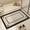 Multicolor-2A, variant on MMJ Thickened Absorbent Floor Mat Diatomite Non-slip Bathroom Rug 16x23.62in Quick Dry Soilproof Door Mat Square Shape