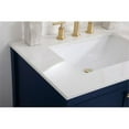 thumbnail image 5 of Elegant Kitchen and Bath 30 inch Single Bathroom Vanity in Blue, 5 of 8