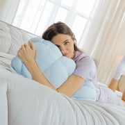 Mellow White Puff Pillow Standard