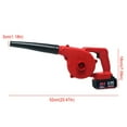 thumbnail image 4 of YIYIBYUS Cordless Blower Handheld Small Leaf Blower Air Workshop Blow Dust Collector Grass Lawn Sweeper Battery Powered, 4 of 9