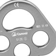 thumbnail image 1 of Dalazy Descender Plate 35KN Paw Rigging Plate 4 Holes Rock Climbing Gear Silver, 1 of 7