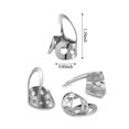 thumbnail image 4 of 12 púas de guitarra, púas de metal ajustables para el pulgar para guitarra, banjo, doradas, 4 of 5