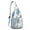 Sky-blue-14, variant on Ocean Explorer Sling Backpack - Hawaiian Green Turtle Pattern Crossbody Bag, Lightweight Durable Pack for Snorkeling