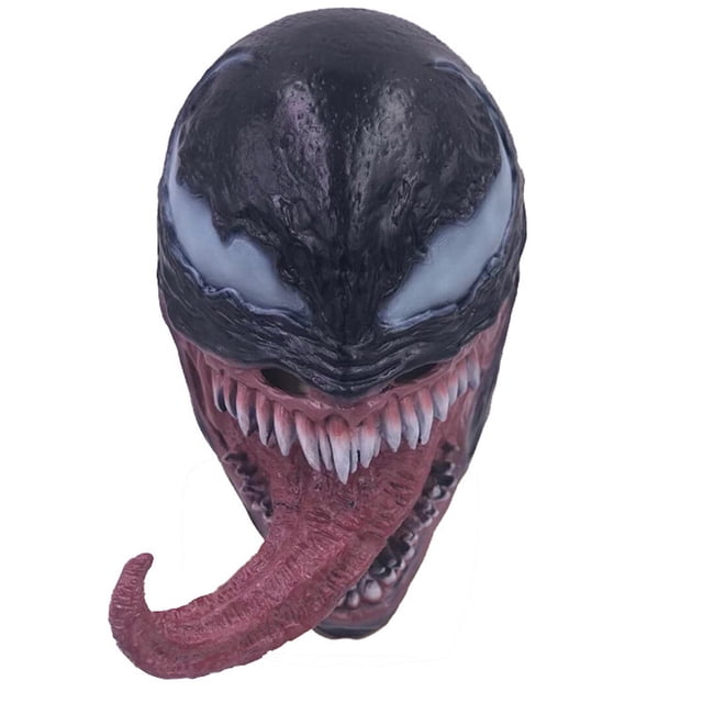 Máscara para cosplay Venoms, Halloween, carnaval, pascua, látex, 200 g