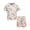 Beige, variant on Clothes Boys’ 2-Piece Rayon-Linen Cabana Short Outfit Set – Includes Short Sleeve Button-Down Shirt & Shorts, Comfortable Summer Clothing for Baby, Toddler & Big Boys Sizes (12M-14)