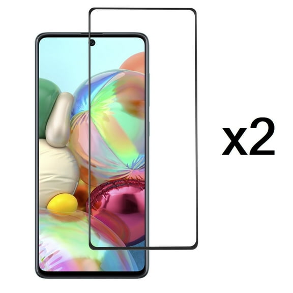 Bemz (2-Pack) Tempered Glass Screen Protectors with Full Edge Coverage - Black Frame