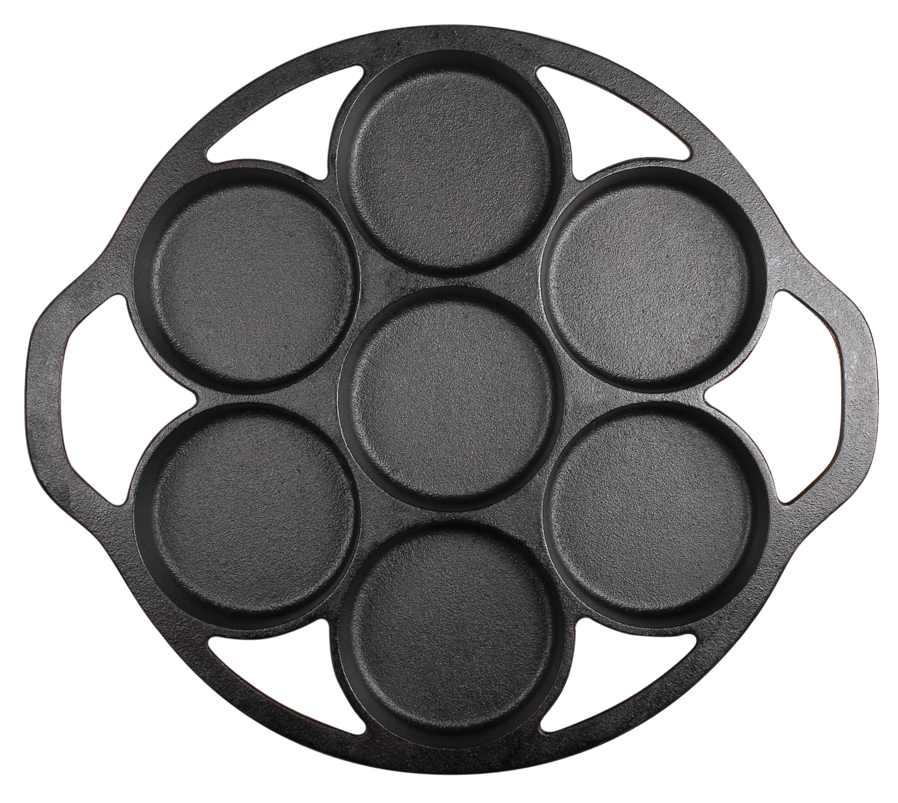 GothaBach 3 Pack 4'' Mini Cast Iron Skillet, Pre Seasoned Small Cast Iron  Skillet for Baked Cookie, Brownie, Egg Cakes