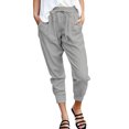 thumbnail image 1 of Pantalones de yoga Gibobby para Mujer de cintura alta color gris L, 1 of 5