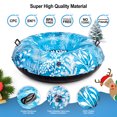 thumbnail image 3 of Heavy Duty 47-Inch Snow Tube Inflatable Winter Snow Sled Outdoor for Adults Kids, 3 of 5