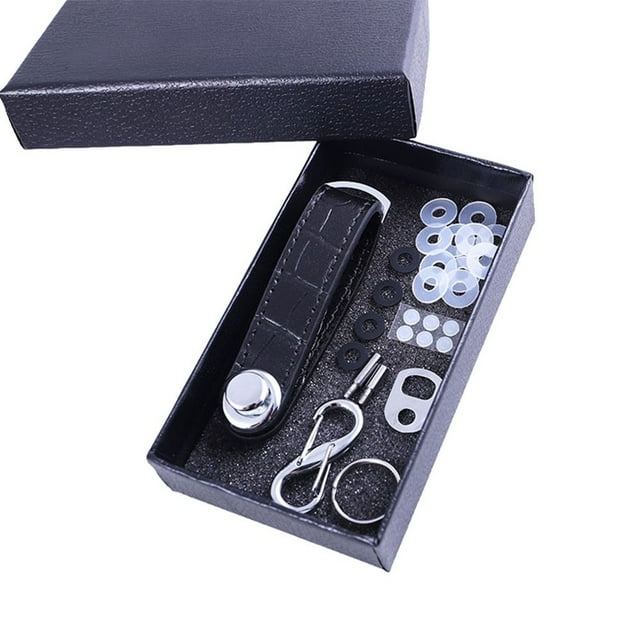 Unisex Compact Key Bag Keys Organizer Storage Bags Simple Design Father‘s Day Gift Multifunctional Keyholder