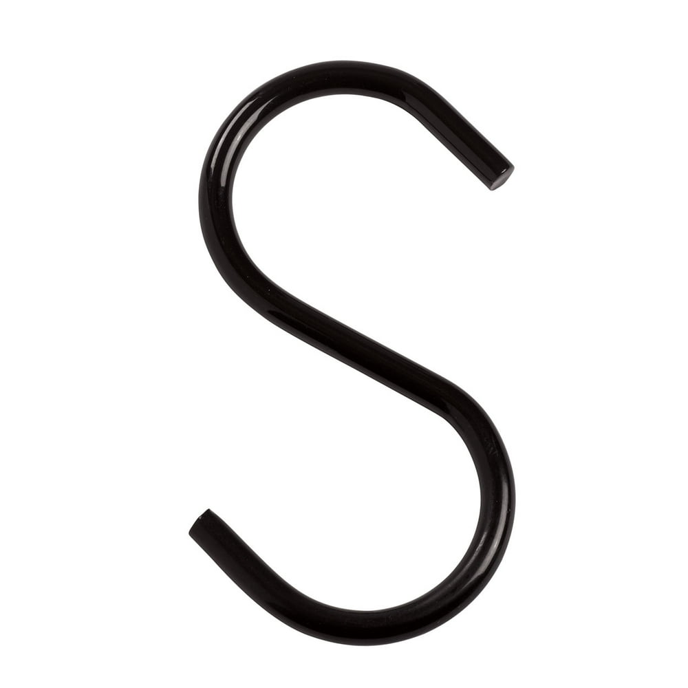 4 inch Black SHooks Pack of 50