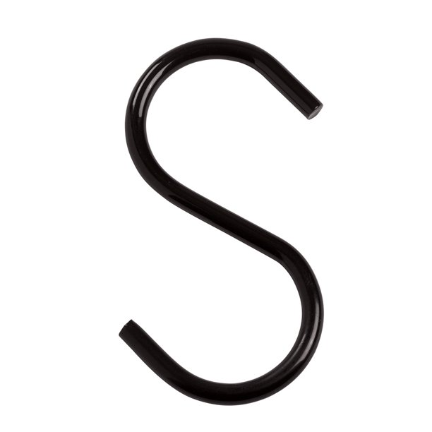 4 inch Black SHooks Pack of 50