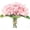 6pcs Stemmed Pink, variant on Silk Hydrangea Flower Artificial Hydrangeas with Stem for DIY Wedding Bouquets Centerpieces,Arrangements Party Home Decorations,Pack of 6(6pcs Stemmed White)