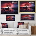 thumbnail image 4 of Designart "Blue Black Sky Euphony I" Landscapes Wall Decor, 4 of 5