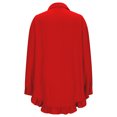 thumbnail image 4 of Aqestyerly Women's Flounce Hem Blouse - Spring Casual top with Ruffle Sleeve Detailing, 4 of 7