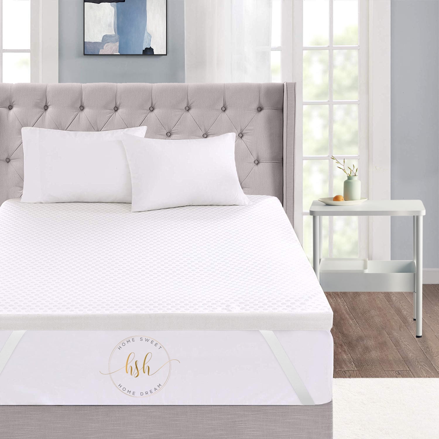 Home Sweet Home 3" Inch Memory Foam Mattress Topper With